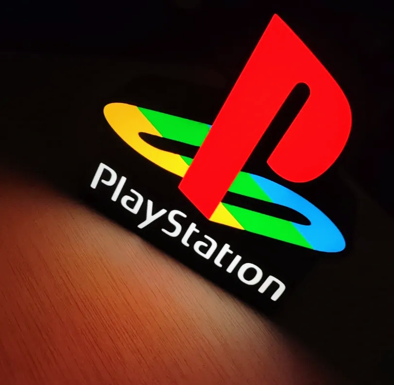 Luminária PlayStation Led